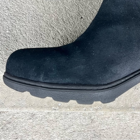 Anne Klein Sport Harvest black Faux suede and Fur Cold Weather Booties - Picture 6 of 16